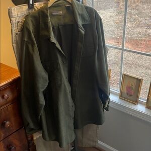 Covington Dark Green Casual Shirt